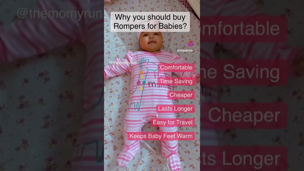 Why Rompers are best for Babies 👶