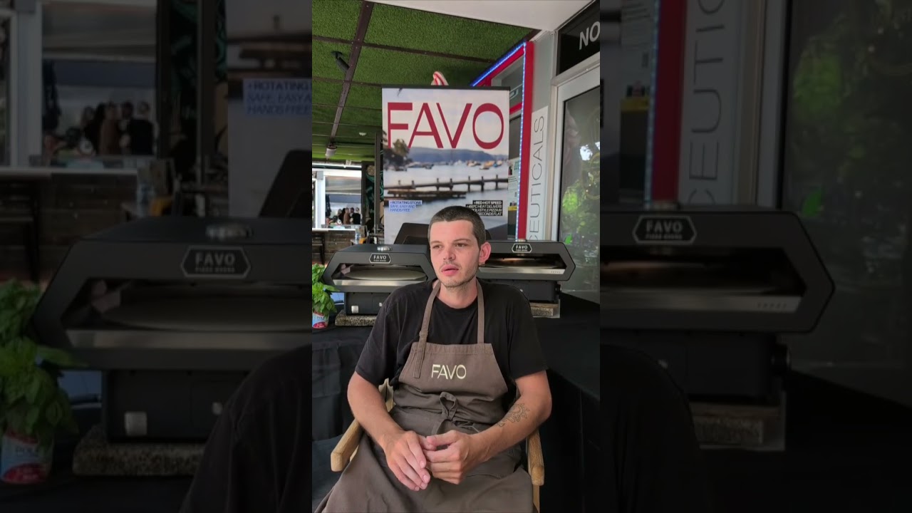 Coco explains why he chose to collaborate with FAVO Pizza Ovens