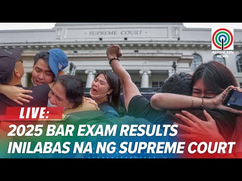 LIVE: Supreme Court releases 2025 Bar Exam Results | January 7