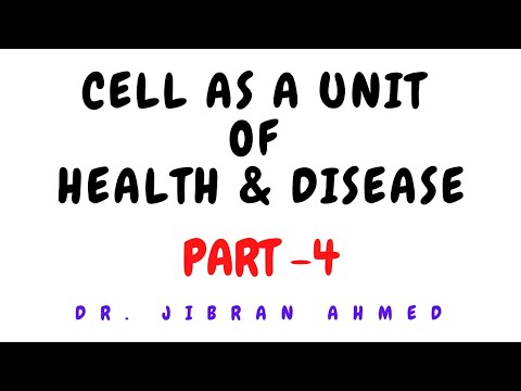 GENERAL PATHOLOGY II PATHOLOGY LECTURES II CHAPTER 1 II CELL AS A UNIT OF HEALTH DISEASE II PART 1