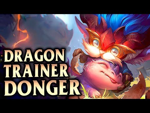 New Dragon Trainer Heimerdinger Skin! How to Carry with Heimerdinger Mid! - League of Legends S8