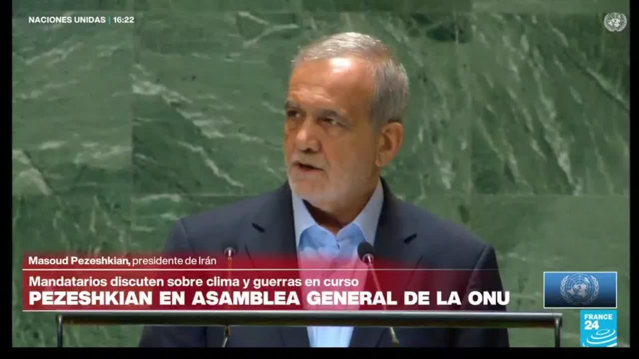 Masoud Pezeshkian: "Irán jamás inició una guerra, solo se ha defendido de la agresión externa”