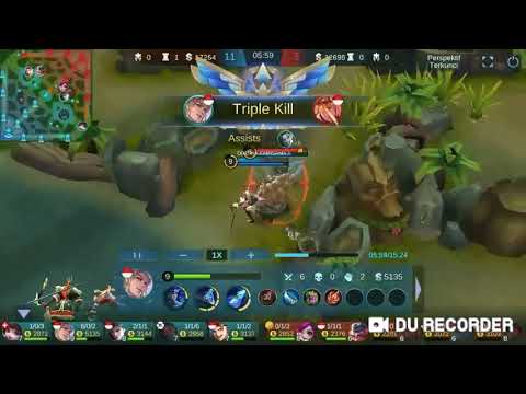 Gusion & Lancelot Savage Best Compilation