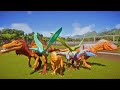 Dinosaur Mod Old Spinosaurus Tyrannosaurus Rex Allosaurus And Buddy Battle In The Park