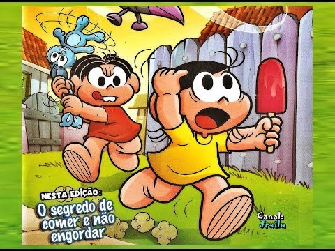 Magali - O segredo de comer e não engordar - Quadrinhos Turma da Mônica