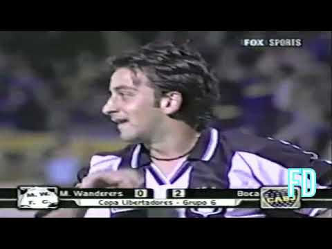 Montevideo Wanderers vs Boca Juniors Copa Libertadores 2002