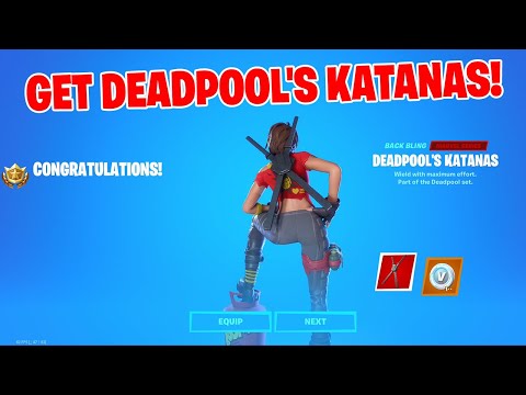 Find Deadpool's Katanas Locations - Fortnite Week 4 Deadpool Challenges