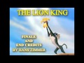 Lion King Finale Credits Hans Zimmer S Score