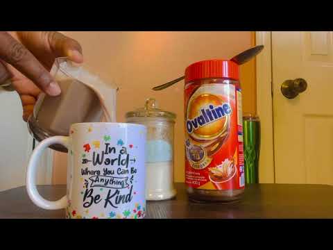 How to make Ovaltine (malt) drink.