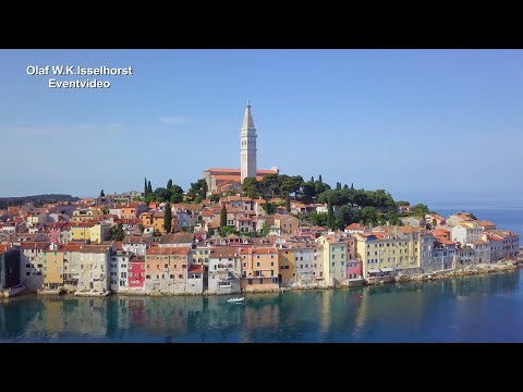 Kroatien Rovinj aus der Luft