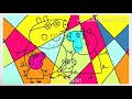 How To Draw Peppa Pig Characters Easy Step By Step In Cubism Style Cubism Art Project For Kids