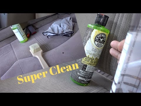 How To Remove Stains With Chemical Guys Fabric Clean