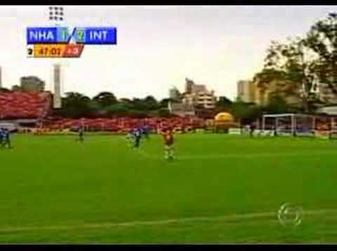 04/03/2007 - Novo Hamburgo 1 x 2 Inter - Gol do Gabiru