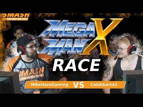 Mega Man X Race: Calebhart42 vs MikeHazeGaming (Smash the Record 2017)