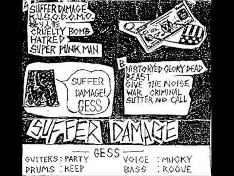 Gess - Suffer Damage (demo 1983)