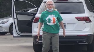 Woman arrested, accused of racial tirade