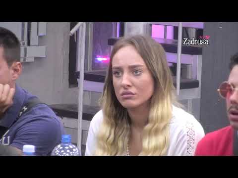 Zadruga 3 - Anabela strahuje jer je Gagi pozvao porodicu da ponese hladno oružje - 04.06.2020.
