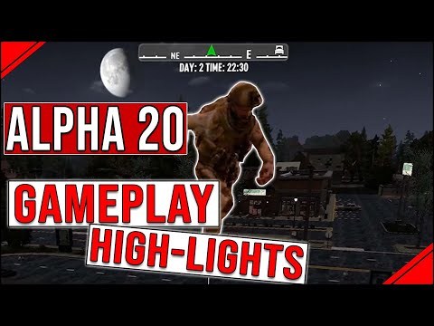 7 Days To Die Alpha 20 Gameplay Playthrough| Dev stream Highlights, Information, Updates