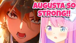 Luna is SHOCKED how STRONG Augusta really is in Wuthering Waves!