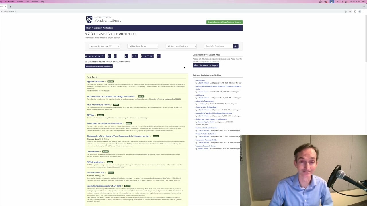 Exploring Library Resources