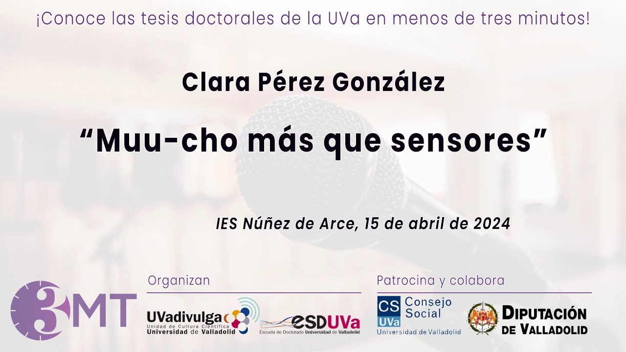 CLARA PÉREZ - MUU-CHO MÁS QUE SENSORES