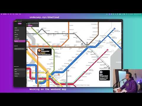 Best subway app for NYC - Underway. Live-coding and office hours - 2025.10.29 thumbnail