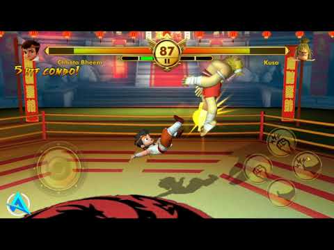 Chhota Bheem kung fu dhamaka game BHEEM v/s KUSA Counter Fight.
