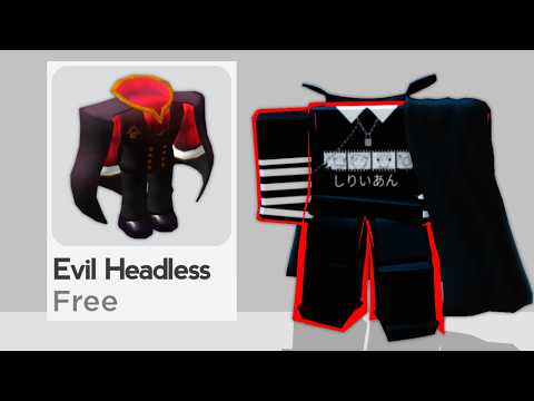 HURRY! GET 30 FREE ITEMS & HEADLESS (0 ROBUX ONLY) ROBLOX EVENTS 2025!