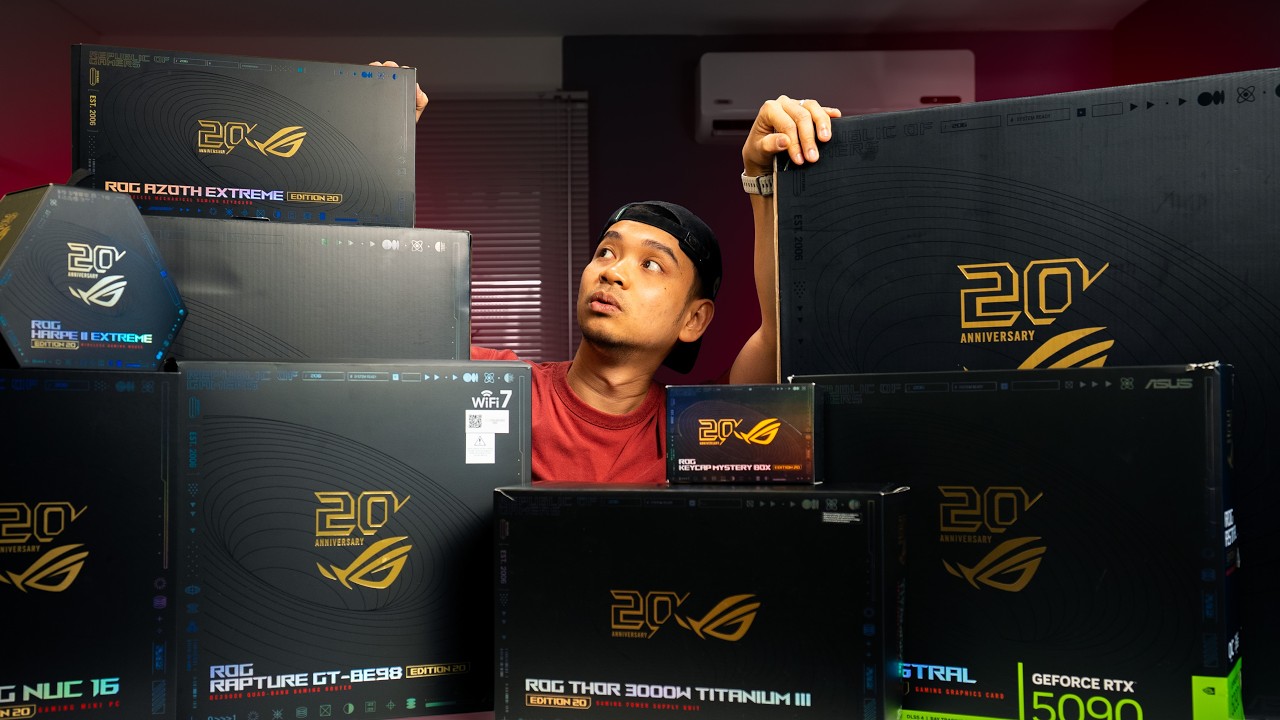 Unboxing paket ulang tahun Rp400.000.000++ dari RoG 🤯