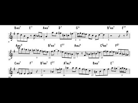 Harold Land Solo Transcription Joy Spring