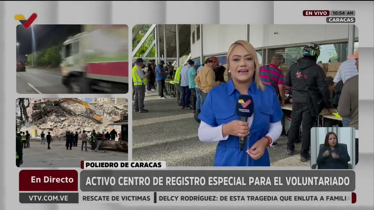 Registro en el Poliedro de Caracas para poder acceder al estado La Guaira