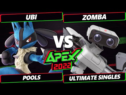 Apex 2022 - Ubi (Lucario) Vs. Zomba (ROB) - SSBU Ultimate Tournament