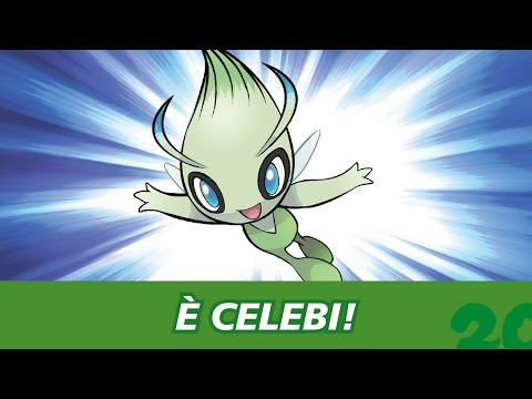 Festeggia 20 anni di Pokémon con il Pokémon misterioso Celebi! #Pokemon20