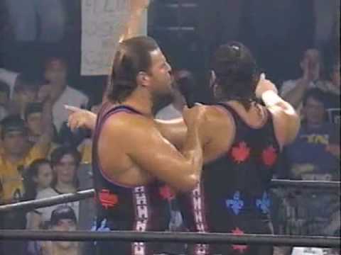 (3.24.1997) Road to Spring Stampede 1997 Part 13 - Amazing French Canadians vs. The Steiner Bros.