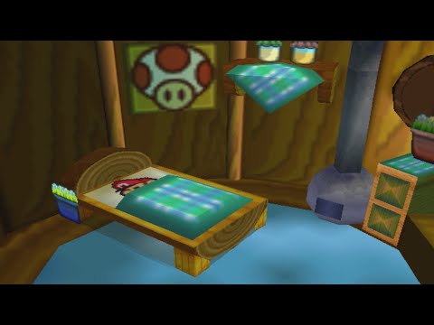 pov: You Stay the Night at Toad's Inn in Paper Mario 64 with Rain Outside (Relaxing Music Playlist)