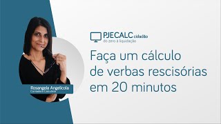 Faça um cálculo de verbas rescisórias em 20 minutos