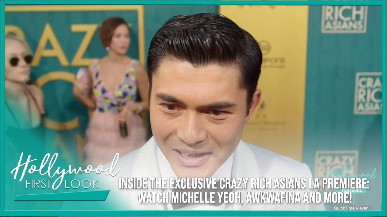 Inside the Exclusive CRAZY RICH ASIANS LA Premiere: Watch Michelle Yeoh, Awkwafina & More!