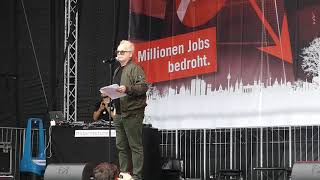 Herbert Grönemeyer Rede Demo in Berlin 9 September 2020