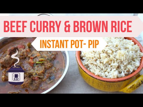 Instant Pot- Pot In Pot Indian Recipe- Beef Curry &...