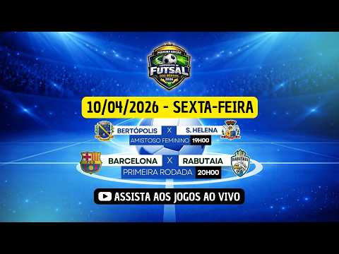 1º RODADA do CAMPEONATO MUNICIPAL DE FUTSAL - BERTÓPOLIS/MG