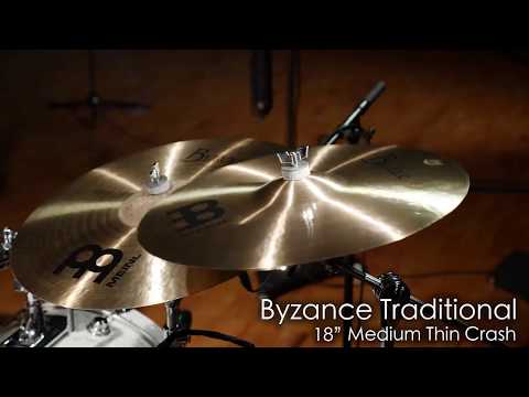 Meinl Traditional B18MTC 18" Medium Thin Crash Cymbal (w/ Video Demo) image 7