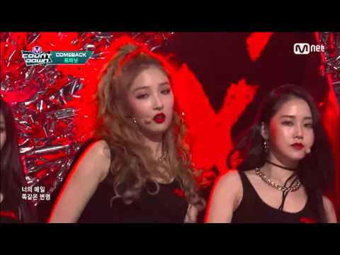 4Minute「HATE」（2016年2月4日放送「M COUNTDOWN」）