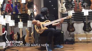 Video thumbnail for Mayones Caledonius 5st maple neck by 三木楽器 / MIKIGAKKI 公式チャンネル