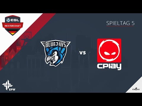 CS:GO - Bluejays vs. CPLAY - ESL Frühlingsmeisterschaft 2019 - Tag 5 - Mirage