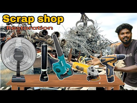 பழச புதுசா மாத்தப்போறேன் [ Part:3 ] Scrap shop products restoration 💯 #metalmind 