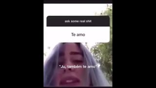 Billie Eilish falando português🇧🇷🇺🇸❤️ Billie Eilish speaking portuguese❤️🇧🇷