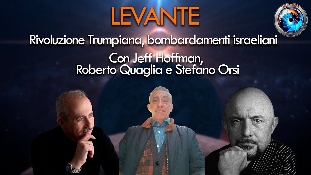 Levante 14.11.2024 - Rivoluzione Trumpiana, bombardamenti israeliani