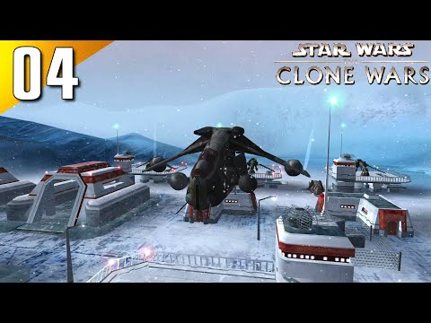 The Clone Wars: 100% (Jedi Master) Walkthrough Part 4 - The Evacuation of Rhen Var (No Commentary)
