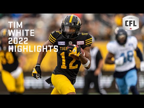 Tim White 2022 CFL Highlights