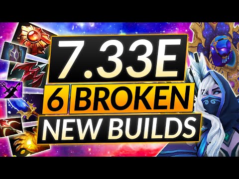 6 NEW BROKEN BUILDS of Patch 7.33E - BEST ITEM and HERO COMBOS - Dota 2 Guide